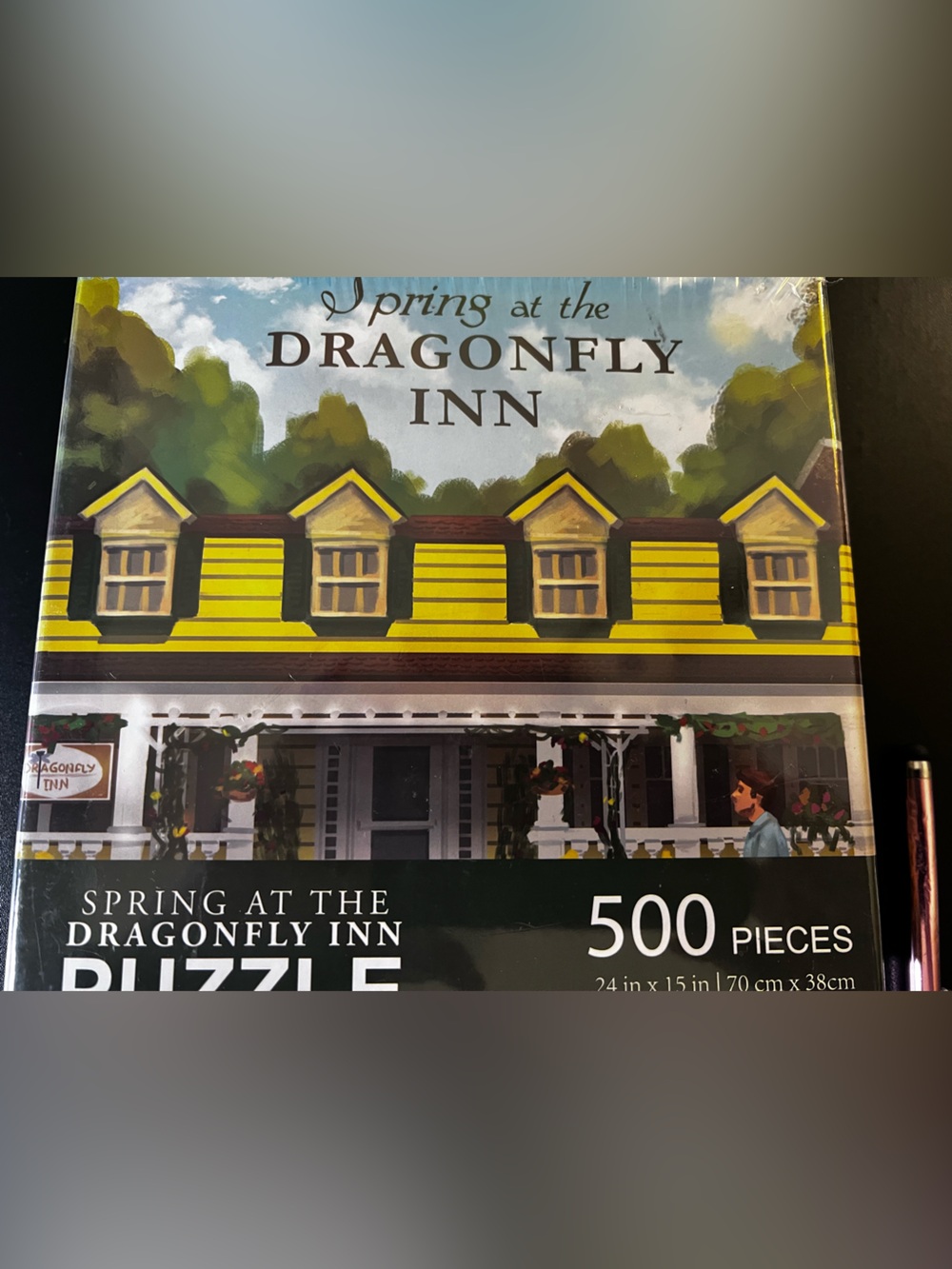 GILMORE GIRLS “SPRING AT THE DRAGONFLY INN” 
24” x 15”   500 PIECES - BRAND NEW